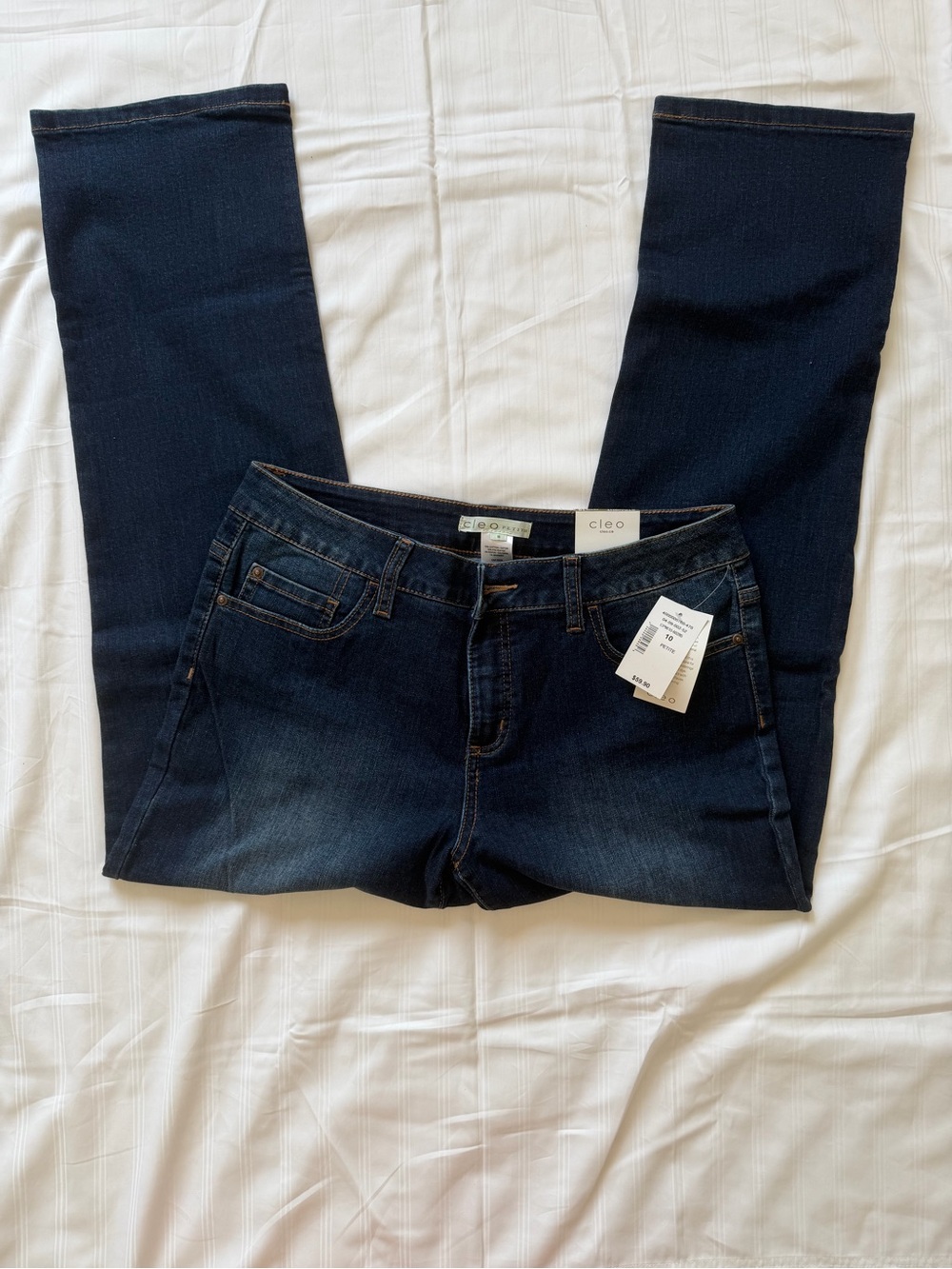 Cleo Dark Blue Women’s Slim Jeans
